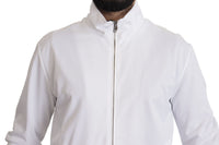 Thumbnail for White DG D.N.A. Zipper Stretch Sweater