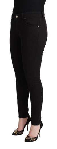 Thumbnail for Chic Slim Fit Black Denim Jeans
