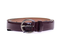 Thumbnail for Purple Leather Logo Cintura Belt