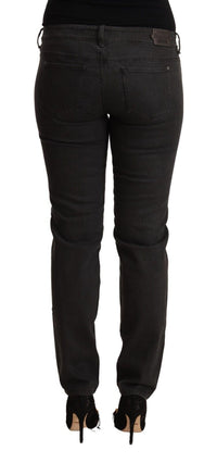 Thumbnail for Chic Black Low Waist Skinny Denim