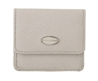 Thumbnail for Chic White Leather Condom Case Wallet