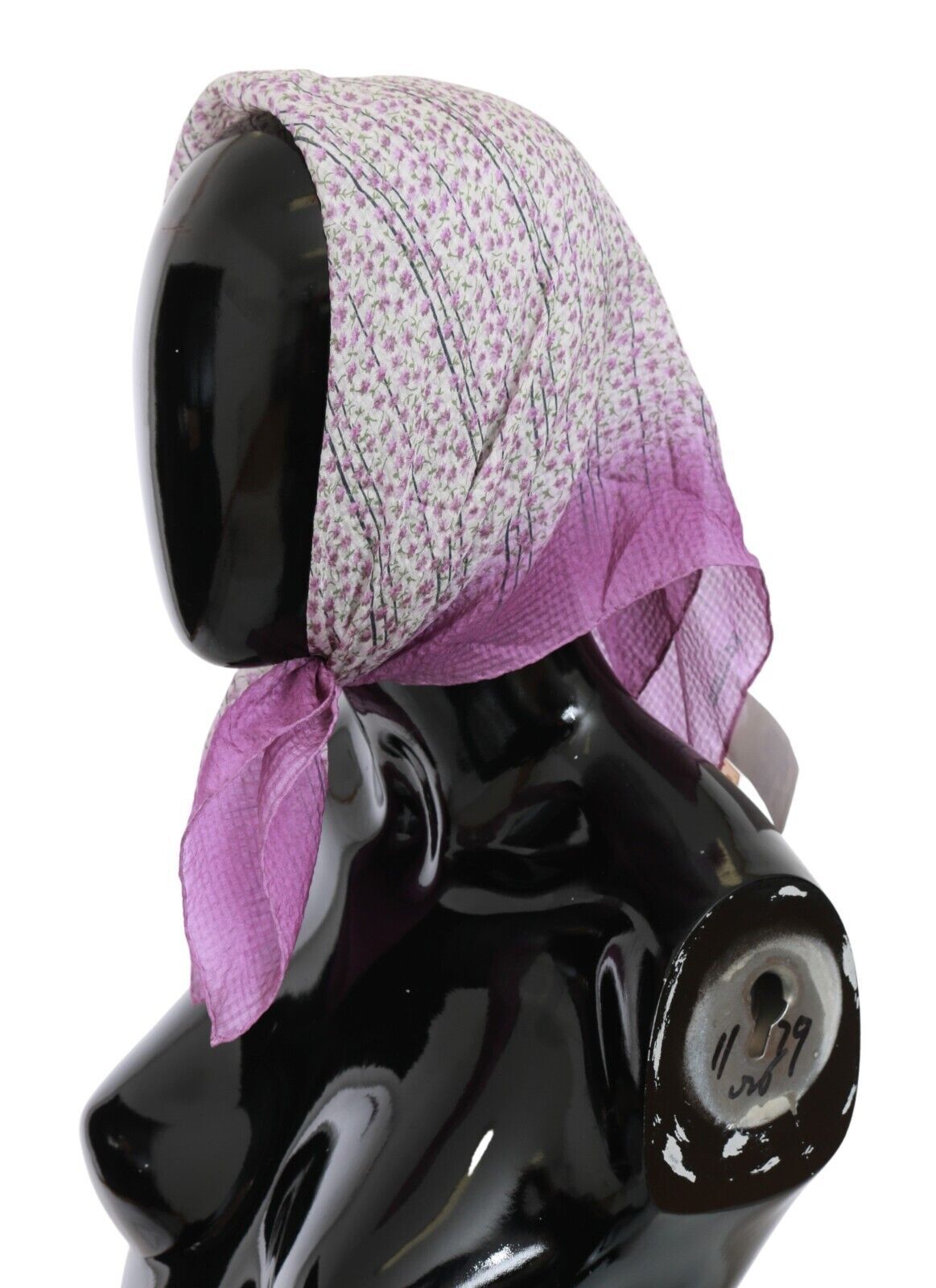 Pink Bandana Head Wrap Foulard Square Scarf