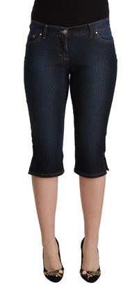 Thumbnail for Chic Low Waist Capri Denim Pants