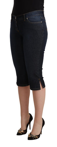 Thumbnail for Chic Low Waist Capri Denim Pants