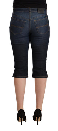 Thumbnail for Chic Low Waist Capri Denim Pants