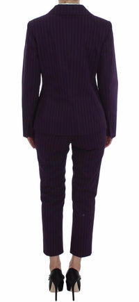 Thumbnail for Elegant Striped Pant & Blazer Suit