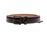 Thumbnail for Brown Leather Logo Belt Cintura Belt