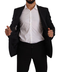 Thumbnail for Elegant Black Martini Slim Fit Blazer and Vest