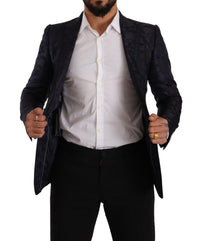 Thumbnail for Elegant Dark Blue MARTINI Formal Blazer
