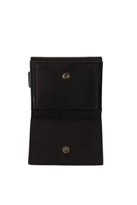 Thumbnail for Elegant Black Leather Trifold Multi Kit