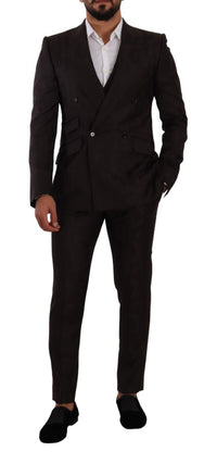 Thumbnail for Elegant Purple Wool 3-Piece Men's Suit