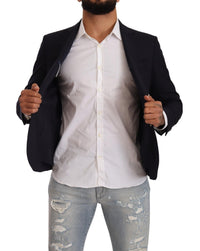 Thumbnail for Elegant Single Breasted Black Jacket