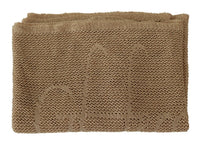 Thumbnail for Brown Neck Wrap Winter Shawl Foulard Scarf