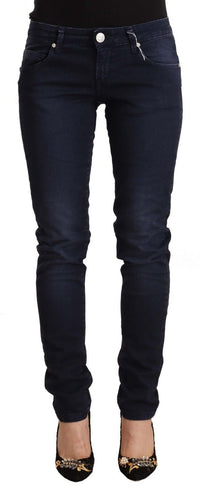 Thumbnail for Chic Low Waist Skinny Denim in Blue