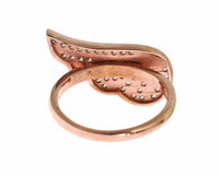 Thumbnail for Elegant Pink Gold CZ Crystal Ring