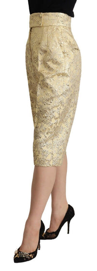 Thumbnail for Elegant Beige High-Waisted Cropped Pants