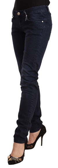 Thumbnail for Chic Low Waist Skinny Denim in Blue
