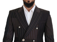 Thumbnail for Multicolor Wool Silk Blend Slim Fit Blazer