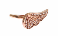 Thumbnail for Elegant Pink Gold CZ Crystal Ring