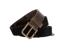 Thumbnail for Elegant Leather-Cotton Fusion Men's Belt