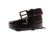 Thumbnail for Brown Leather Logo Belt Cintura Belt