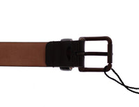 Thumbnail for Brown Leather Logo Belt Cintura Belt