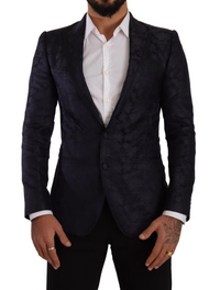 Thumbnail for Elegant Dark Blue MARTINI Formal Blazer
