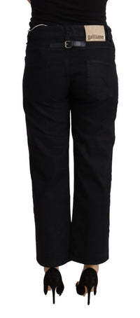 Thumbnail for Elegant High Waist Cropped Jeans