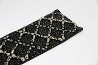 Thumbnail for Elegant Crystal Beaded Leather Gloves