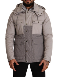Thumbnail for Elegant Lightweight Gray Windbreaker Jacket