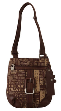 Thumbnail for Chic Brown Fabric Crossbody Bag