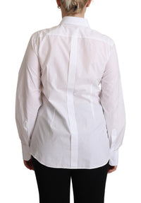 Thumbnail for Elegant White Poplin Dress Shirt