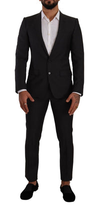 Thumbnail for Black MARTINI Single Breasted 2 Piece Suit