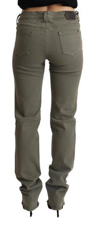 Thumbnail for Chic Grey Low Waist Skinny Jeans