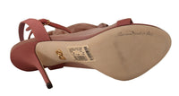 Thumbnail for Elegant Pink Ankle Strap Heels Sandals