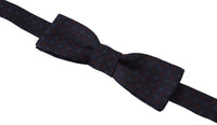 Thumbnail for Elegant Silk Blue Bow Tie