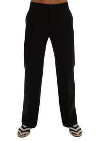 Thumbnail for Elegant Black Cotton Stretch Pants