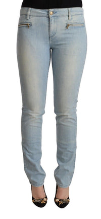 Thumbnail for Elegant Slim Fit Cotton Blend Jeans