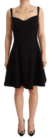 Thumbnail for Elegant A-Line Sheath Dress in Black
