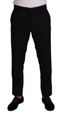 Thumbnail for Elegant Slim-Fit Tuxedo Trousers