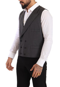 Thumbnail for Elegant Gray Sicilia Wool Blend Suit
