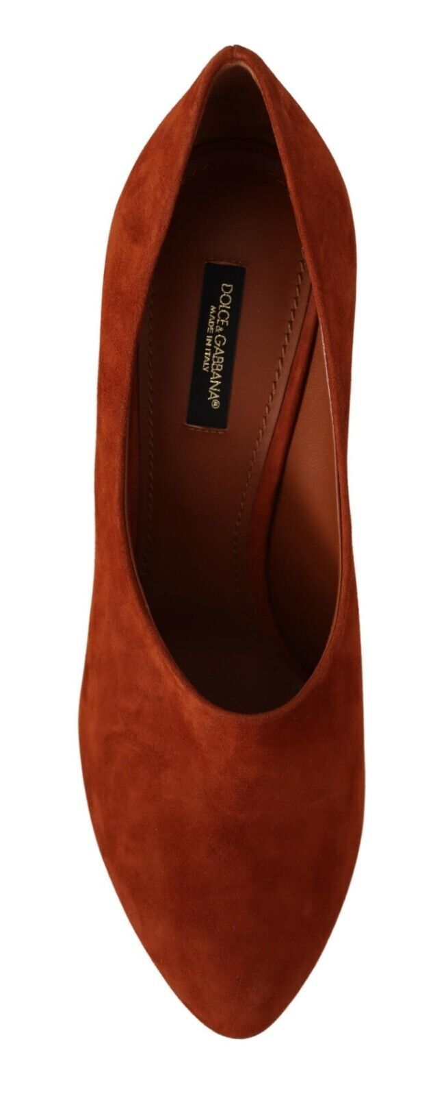 Elegant Cognac Suede Pumps