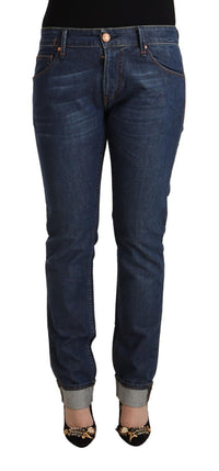 Thumbnail for Elegant Mid Waist Skinny Denim