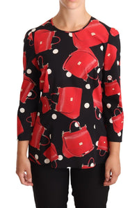 Thumbnail for Elegant Sicily Bag Print Blouse