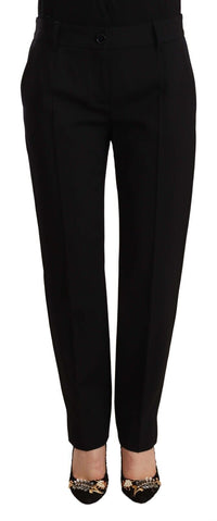 Thumbnail for Elegant Tailored Wool Blend Trousers