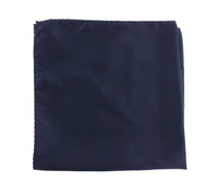 Thumbnail for Blue 100% Silk Square Men Handkerchief Scarf