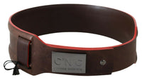 Thumbnail for Dark Brown Genuine Leather Belt