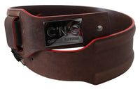 Thumbnail for Dark Brown Genuine Leather Belt