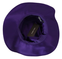 Thumbnail for Elegant Purple Silk Top Hat