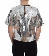 Thumbnail for Sequined Elegance Blouse
